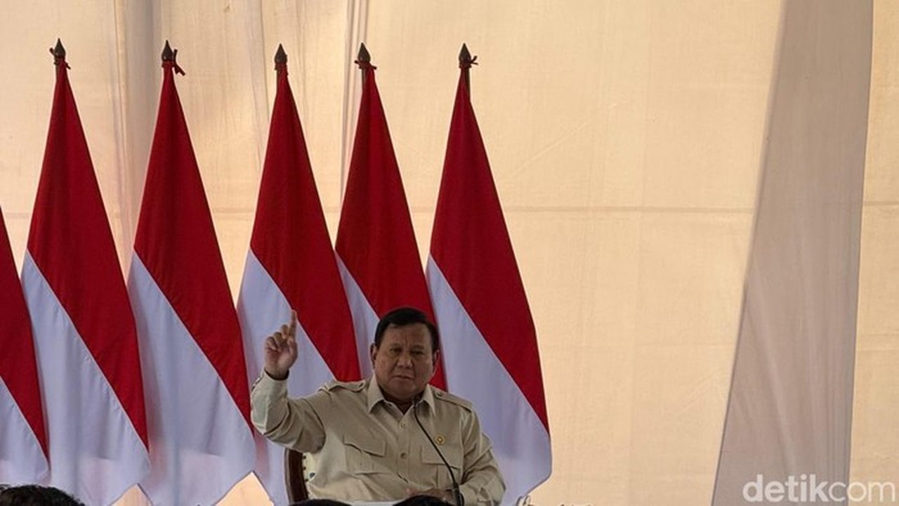 Prabowo Panggil Seluruh Kabinet ke Hambalang untuk Retret Kedua