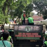 Driver Ojol Gelar Aksi Dukungan untuk Nadiem Makarim Jelang Sidang di PN Jakpus