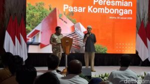 Gubernur DKI Jakarta Pramono Anung Resmikan Pasar Kombongan, Pedagang Curhat Soal Akses Sulit