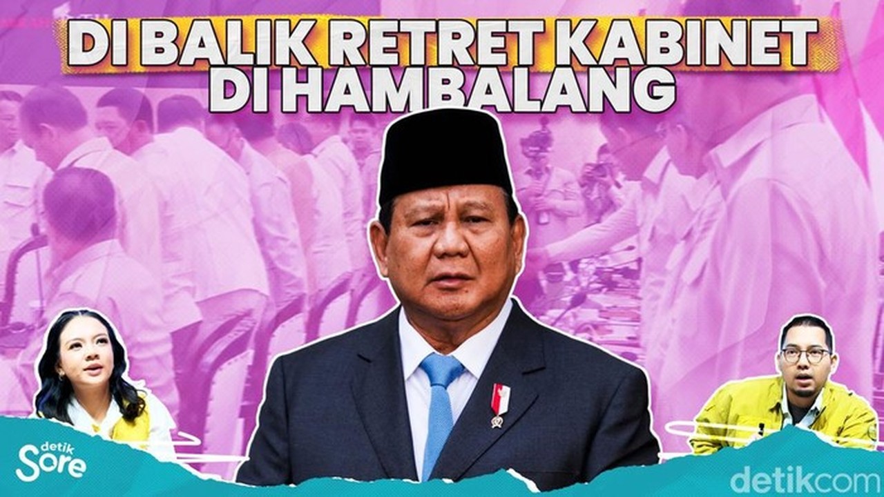 Retret Kabinet Hambalang: Prabowo Evaluasi Kinerja, Soroti Keberhasilan Makan Bergizi Gratis