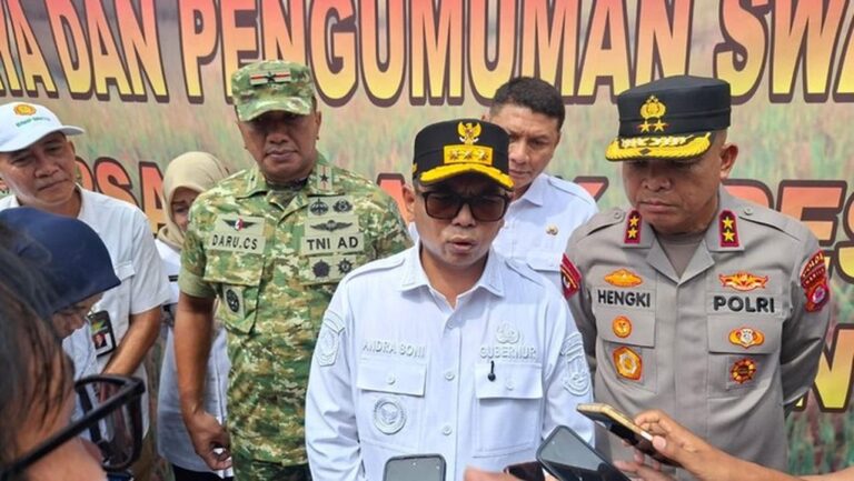 Gubernur Banten: Panen Padi 2025 Capai 1,8 Juta Ton, Surplus 261 Ribu Ton