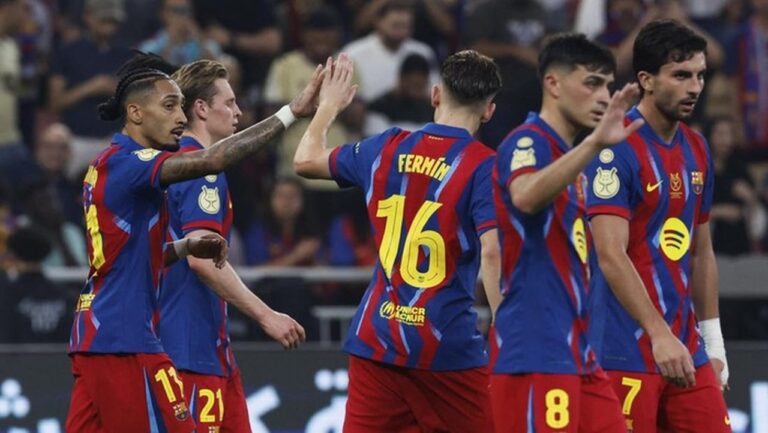 Barcelona Pesta Gol 5-0 ke Final Piala Super Spanyol, Gilas Athletic Bilbao Barcelona Pesta Gol 5-0 ke Final Piala Super Spanyol, Gilas Athletic Bilbao