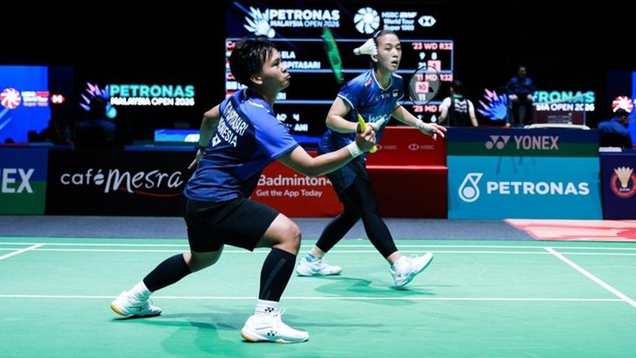 Malaysia Open 2026: Ana/Trias Takluk dari Ganda Korea, Langkah Terhenti di Perempat Final